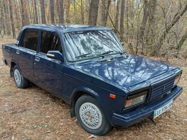 Чорний ВАЗ 2107, об'ємом двигуна 2 л та пробігом 56 тис. км за 950 $, фото 1 на Automoto.ua