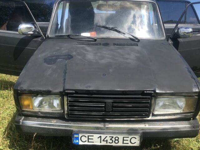 Чорний ВАЗ 2107, об'ємом двигуна 1.5 л та пробігом 180 тис. км за 403 $, фото 1 на Automoto.ua