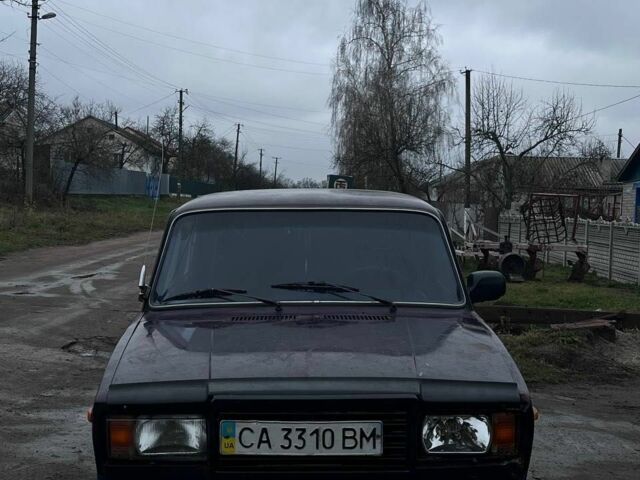 Фиолетовый ВАЗ 2107, объемом двигателя 1.5 л и пробегом 1 тыс. км за 475 $, фото 1 на Automoto.ua