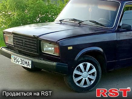 Фиолетовый ВАЗ 2107, объемом двигателя 1.3 л и пробегом 0 тыс. км за 700 $, фото 1 на Automoto.ua