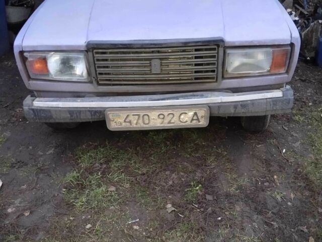 Фиолетовый ВАЗ 2107, объемом двигателя 0 л и пробегом 1000 тыс. км за 300 $, фото 1 на Automoto.ua