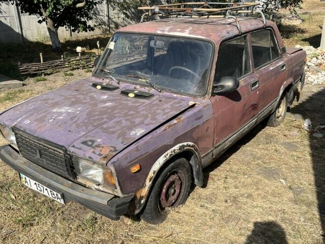 Фиолетовый ВАЗ 2107, объемом двигателя 1.5 л и пробегом 3 тыс. км за 132 $, фото 1 на Automoto.ua