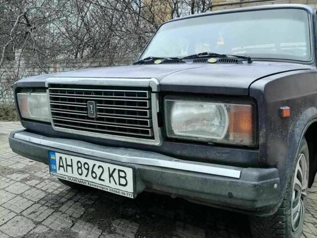 Фиолетовый ВАЗ 2107, объемом двигателя 1.5 л и пробегом 96 тыс. км за 545 $, фото 1 на Automoto.ua