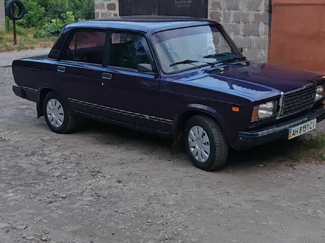 Фиолетовый ВАЗ 2107, объемом двигателя 1.5 л и пробегом 90 тыс. км за 1200 $, фото 1 на Automoto.ua