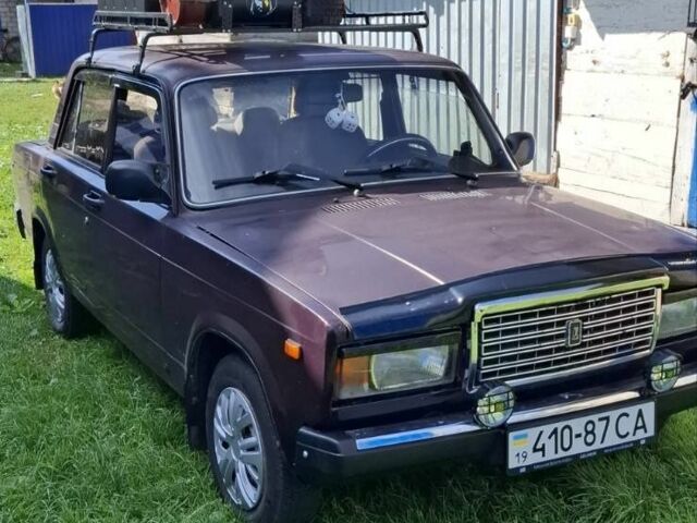 Фіолетовий ВАЗ 2107, об'ємом двигуна 0 л та пробігом 200 тис. км за 768 $, фото 1 на Automoto.ua