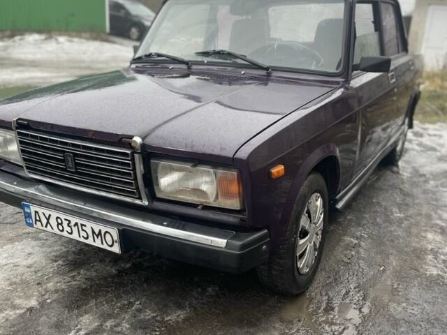 Фіолетовий ВАЗ 2107, об'ємом двигуна 1.6 л та пробігом 125 тис. км за 628 $, фото 1 на Automoto.ua