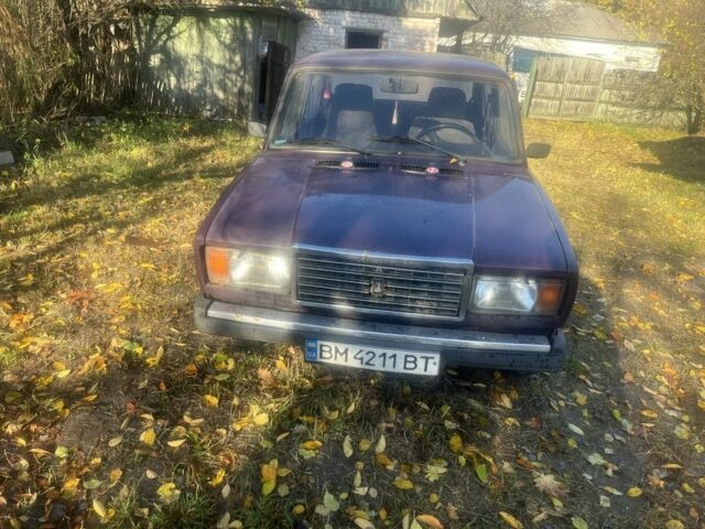 ВАЗ 2107 2001 в Чернигове на Automoto.ua Фиолетовый ВАЗ 2107, объемом двигателя 1.5 л и пробегом 3 тыс. км за 761 $, фото 1 на Automoto.ua
