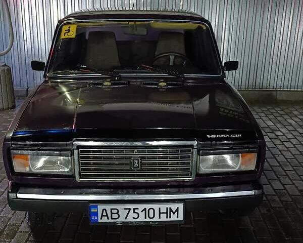 Фіолетовий ВАЗ 2107, об'ємом двигуна 1.45 л та пробігом 95 тис. км за 1700 $, фото 1 на Automoto.ua