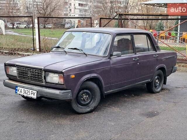 Фіолетовий ВАЗ 2107, об'ємом двигуна 1.57 л та пробігом 142 тис. км за 900 $, фото 1 на Automoto.ua