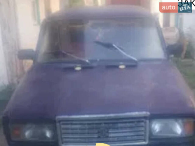 Фіолетовий ВАЗ 2107, об'ємом двигуна 1.45 л та пробігом 80 тис. км за 500 $, фото 1 на Automoto.ua