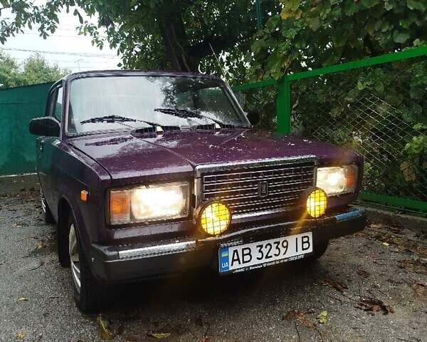 Фіолетовий ВАЗ 2107, об'ємом двигуна 1.5 л та пробігом 90 тис. км за 1300 $, фото 1 на Automoto.ua