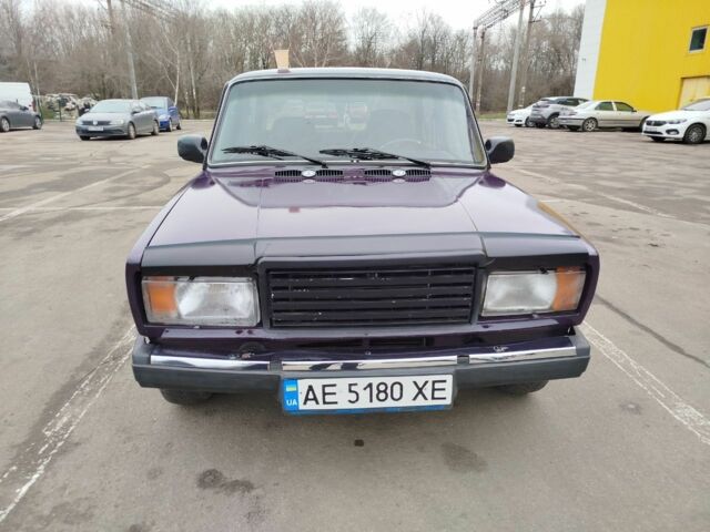 Фиолетовый ВАЗ 2107, объемом двигателя 1.5 л и пробегом 2 тыс. км за 1000 $, фото 1 на Automoto.ua