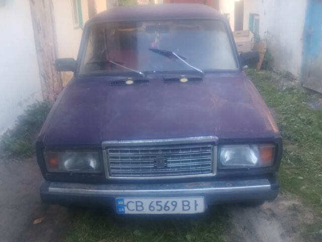 Фіолетовий ВАЗ 2107, об'ємом двигуна 1.5 л та пробігом 1 тис. км за 325 $, фото 1 на Automoto.ua