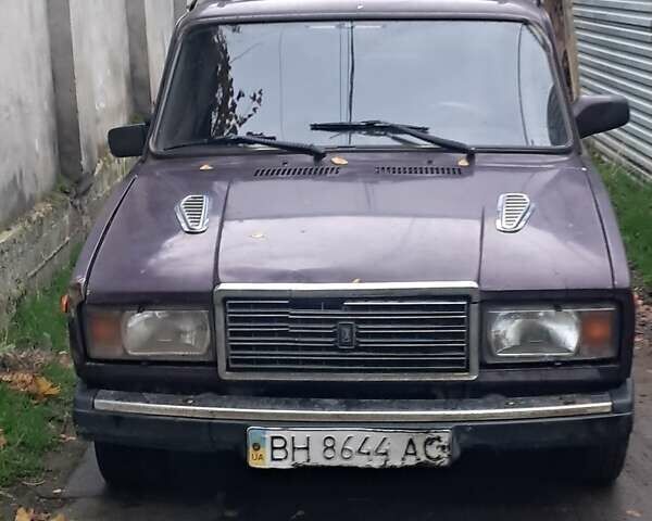 Фиолетовый ВАЗ 2107, объемом двигателя 1.6 л и пробегом 46 тыс. км за 1000 $, фото 1 на Automoto.ua