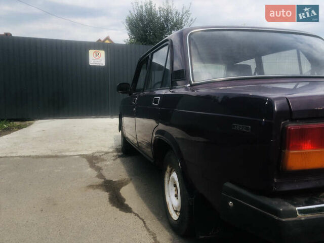 Фиолетовый ВАЗ 2107, объемом двигателя 1.6 л и пробегом 68 тыс. км за 1400 $, фото 1 на Automoto.ua