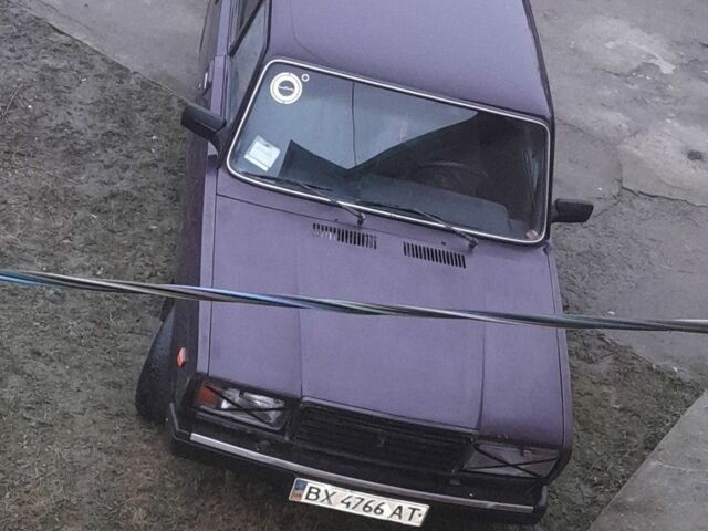 Фіолетовий ВАЗ 2107, об'ємом двигуна 1.5 л та пробігом 65 тис. км за 1100 $, фото 1 на Automoto.ua