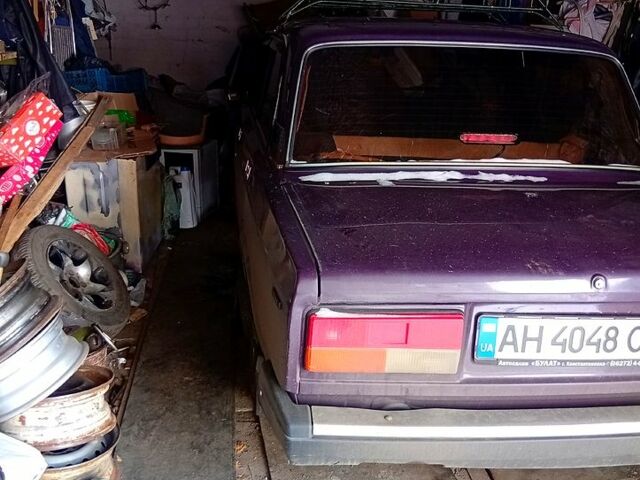 Фіолетовий ВАЗ 2107, об'ємом двигуна 1.5 л та пробігом 80 тис. км за 1200 $, фото 1 на Automoto.ua