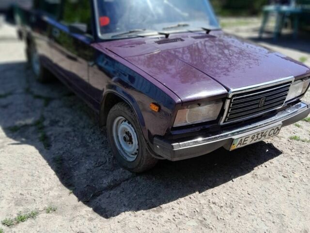 Фиолетовый ВАЗ 2107, объемом двигателя 1.5 л и пробегом 98 тыс. км за 1200 $, фото 1 на Automoto.ua