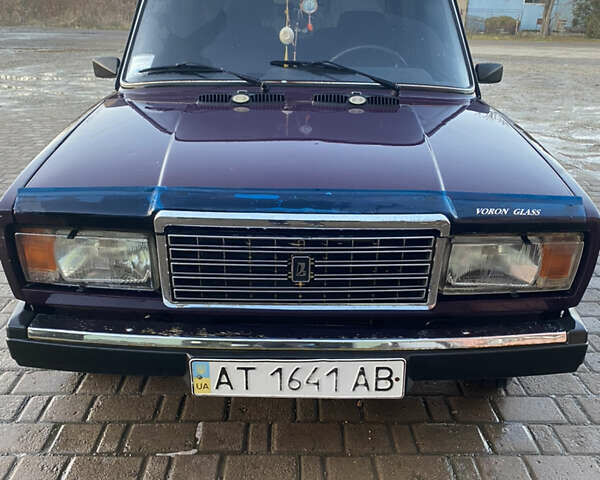 Фиолетовый ВАЗ 2107, объемом двигателя 1.5 л и пробегом 65 тыс. км за 1200 $, фото 1 на Automoto.ua