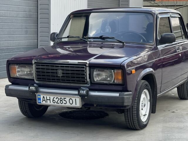 Фиолетовый ВАЗ 2107, объемом двигателя 1.5 л и пробегом 17 тыс. км за 1500 $, фото 1 на Automoto.ua