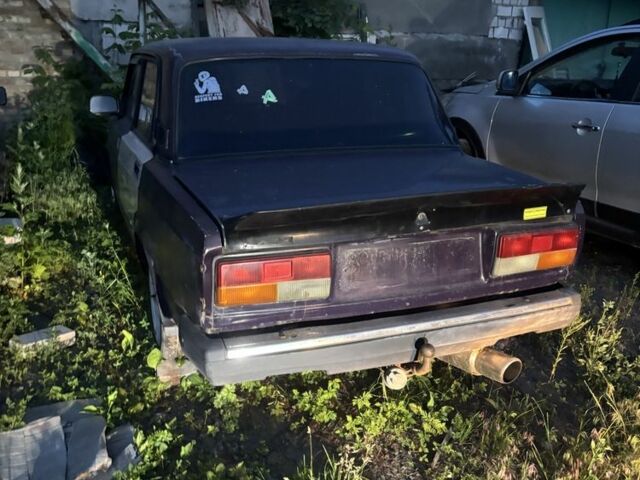 Фиолетовый ВАЗ 2107, объемом двигателя 1.3 л и пробегом 1 тыс. км за 170 $, фото 1 на Automoto.ua