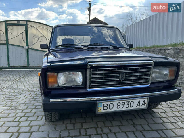 Фиолетовый ВАЗ 2107, объемом двигателя 1.45 л и пробегом 84 тыс. км за 2100 $, фото 1 на Automoto.ua