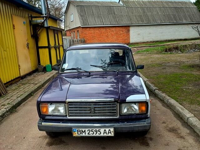 Фиолетовый ВАЗ 2107, объемом двигателя 1.5 л и пробегом 90 тыс. км за 1450 $, фото 1 на Automoto.ua