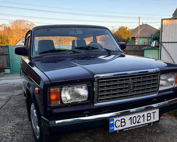 Фиолетовый ВАЗ 2107, объемом двигателя 1.5 л и пробегом 72 тыс. км за 1200 $, фото 1 на Automoto.ua