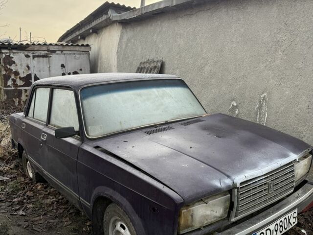 Фиолетовый ВАЗ 2107, объемом двигателя 1.6 л и пробегом 82 тыс. км за 296 $, фото 1 на Automoto.ua