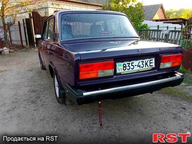 Фіолетовий ВАЗ 2107, об'ємом двигуна 15 л та пробігом 61 тис. км за 1550 $, фото 1 на Automoto.ua