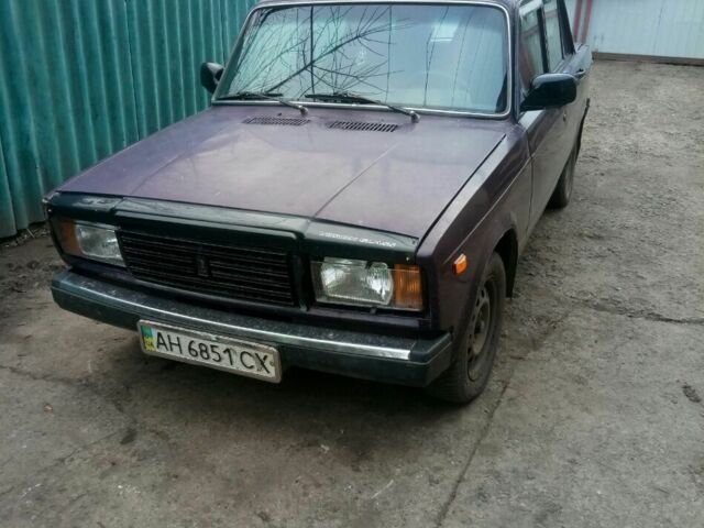 Фиолетовый ВАЗ 2107, объемом двигателя 0 л и пробегом 333 тыс. км за 783 $, фото 1 на Automoto.ua