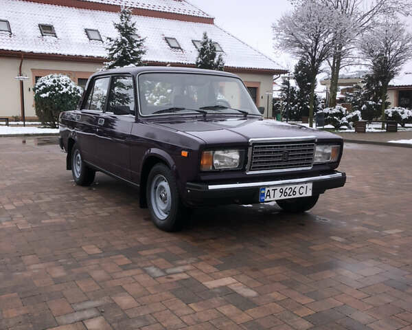 Фиолетовый ВАЗ 2107, объемом двигателя 1.45 л и пробегом 49 тыс. км за 2650 $, фото 1 на Automoto.ua