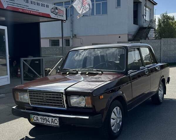 Фиолетовый ВАЗ 2107, объемом двигателя 1.5 л и пробегом 135 тыс. км за 1900 $, фото 1 на Automoto.ua