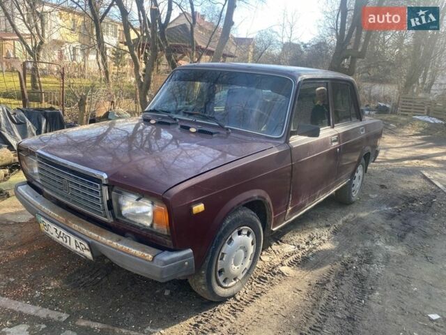 Фіолетовий ВАЗ 2107, об'ємом двигуна 1.6 л та пробігом 169 тис. км за 620 $, фото 1 на Automoto.ua