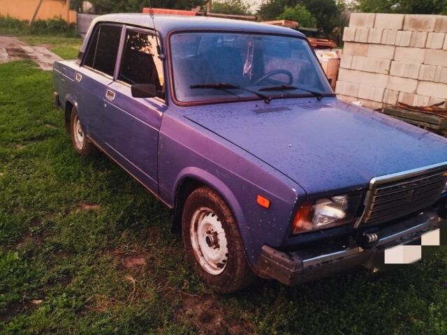 Фиолетовый ВАЗ 2107, объемом двигателя 0 л и пробегом 86 тыс. км за 1000 $, фото 1 на Automoto.ua