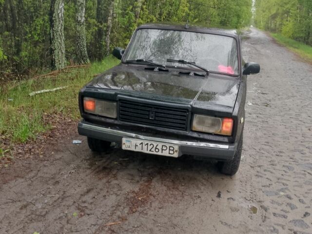 Коричневий ВАЗ 2107, об'ємом двигуна 1.3 л та пробігом 68 тис. км за 850 $, фото 1 на Automoto.ua