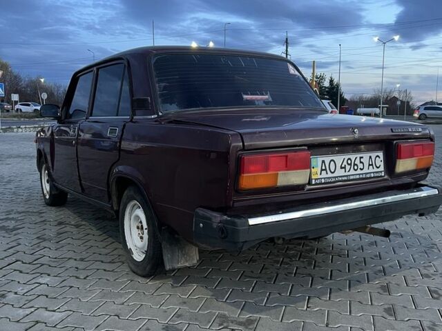 Коричневий ВАЗ 2107, об'ємом двигуна 1.6 л та пробігом 123 тис. км за 600 $, фото 1 на Automoto.ua