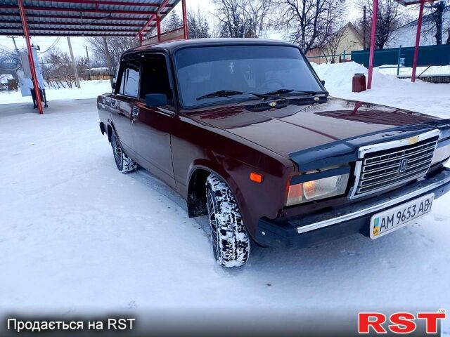 Коричневий ВАЗ 2107, об'ємом двигуна 1.5 л та пробігом 70 тис. км за 1350 $, фото 1 на Automoto.ua