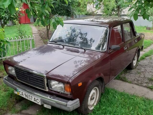 Коричневый ВАЗ 2107, объемом двигателя 1.5 л и пробегом 94 тыс. км за 1514 $, фото 1 на Automoto.ua