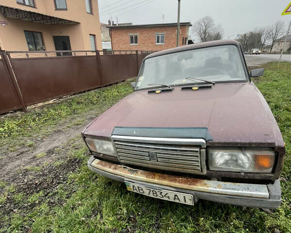Коричневий ВАЗ 2107, об'ємом двигуна 1.5 л та пробігом 110 тис. км за 600 $, фото 1 на Automoto.ua