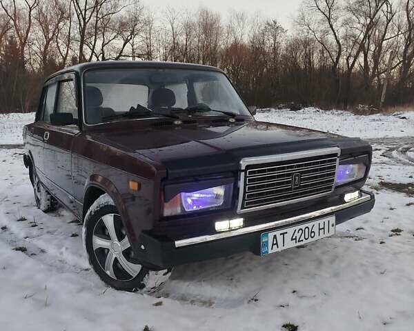 Коричневый ВАЗ 2107, объемом двигателя 1.5 л и пробегом 65 тыс. км за 1350 $, фото 1 на Automoto.ua