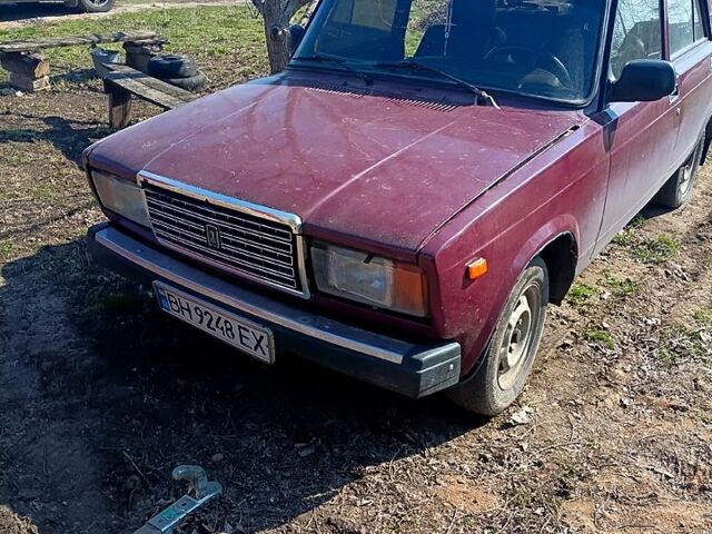 Коричневый ВАЗ 2107, объемом двигателя 1.5 л и пробегом 75 тыс. км за 800 $, фото 1 на Automoto.ua