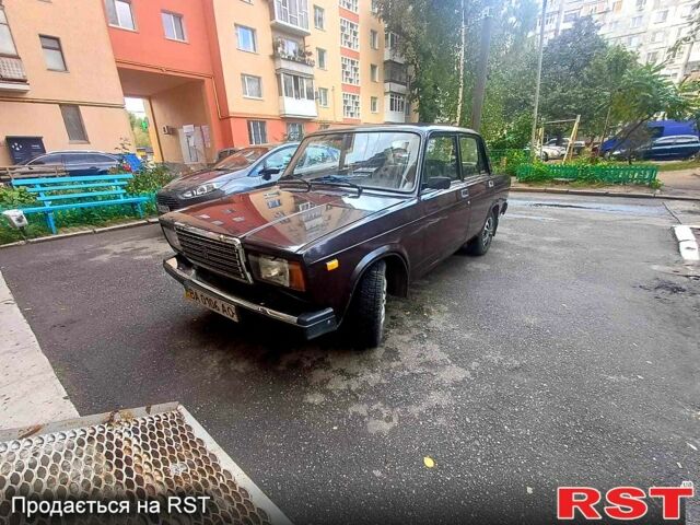 Коричневый ВАЗ 2107, объемом двигателя 1.5 л и пробегом 127 тыс. км за 1200 $, фото 1 на Automoto.ua