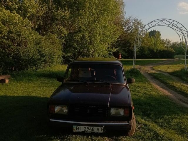 Коричневий ВАЗ 2107, об'ємом двигуна 1.5 л та пробігом 58 тис. км за 1000 $, фото 1 на Automoto.ua