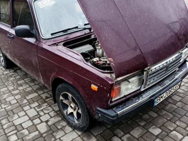 Коричневый ВАЗ 2107, объемом двигателя 1.5 л и пробегом 30 тыс. км за 800 $, фото 1 на Automoto.ua