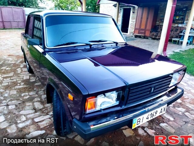 Коричневый ВАЗ 2107, объемом двигателя 1.5 л и пробегом 44 тыс. км за 2200 $, фото 1 на Automoto.ua