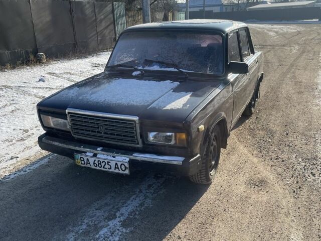 Коричневый ВАЗ 2107, объемом двигателя 1.5 л и пробегом 84 тыс. км за 700 $, фото 1 на Automoto.ua