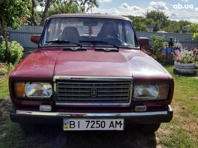 Красный ВАЗ 2107, объемом двигателя 0 л и пробегом 85 тыс. км за 1800 $, фото 1 на Automoto.ua