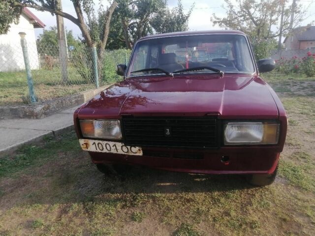 Червоний ВАЗ 2107, об'ємом двигуна 0 л та пробігом 140 тис. км за 401 $, фото 1 на Automoto.ua