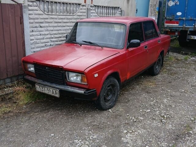 Червоний ВАЗ 2107, об'ємом двигуна 3 л та пробігом 80 тис. км за 214 $, фото 1 на Automoto.ua